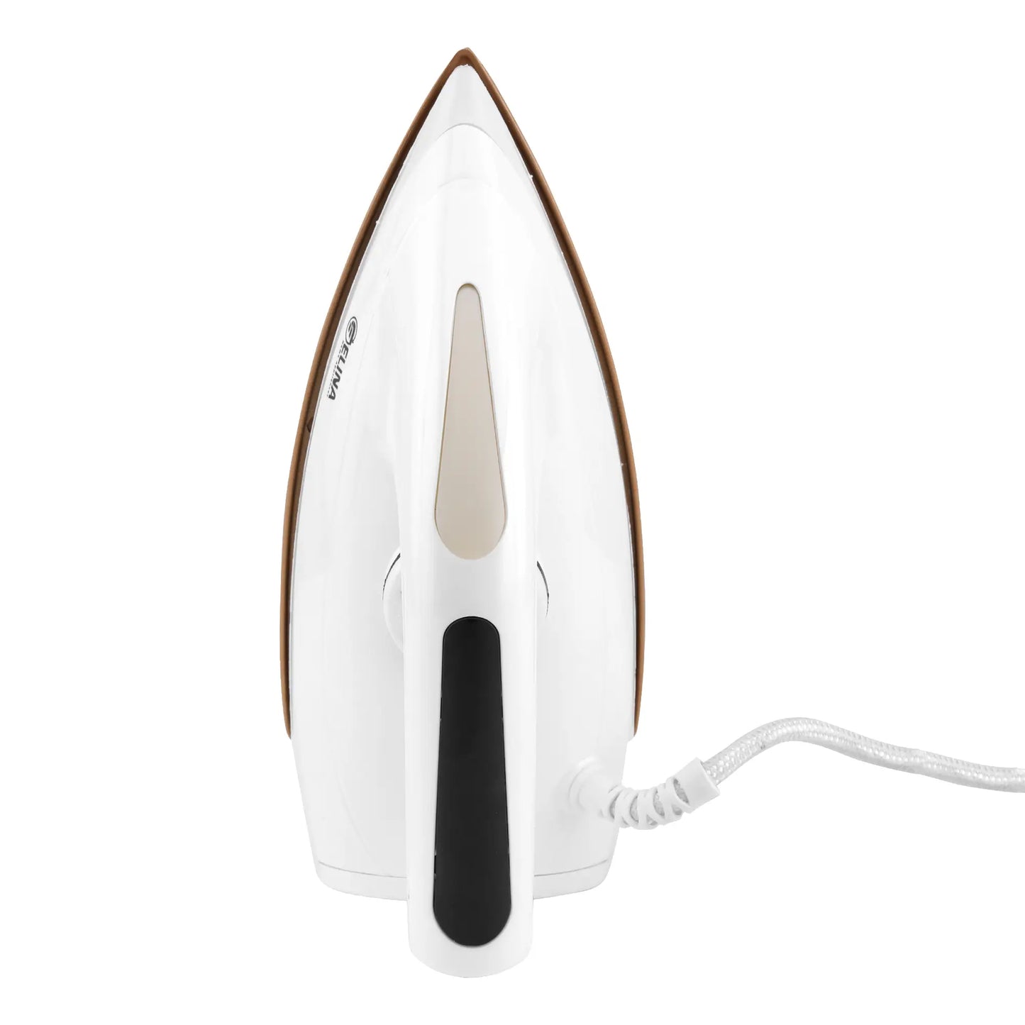Elina 1000W Dry Iron with Handle Led Indicator, White