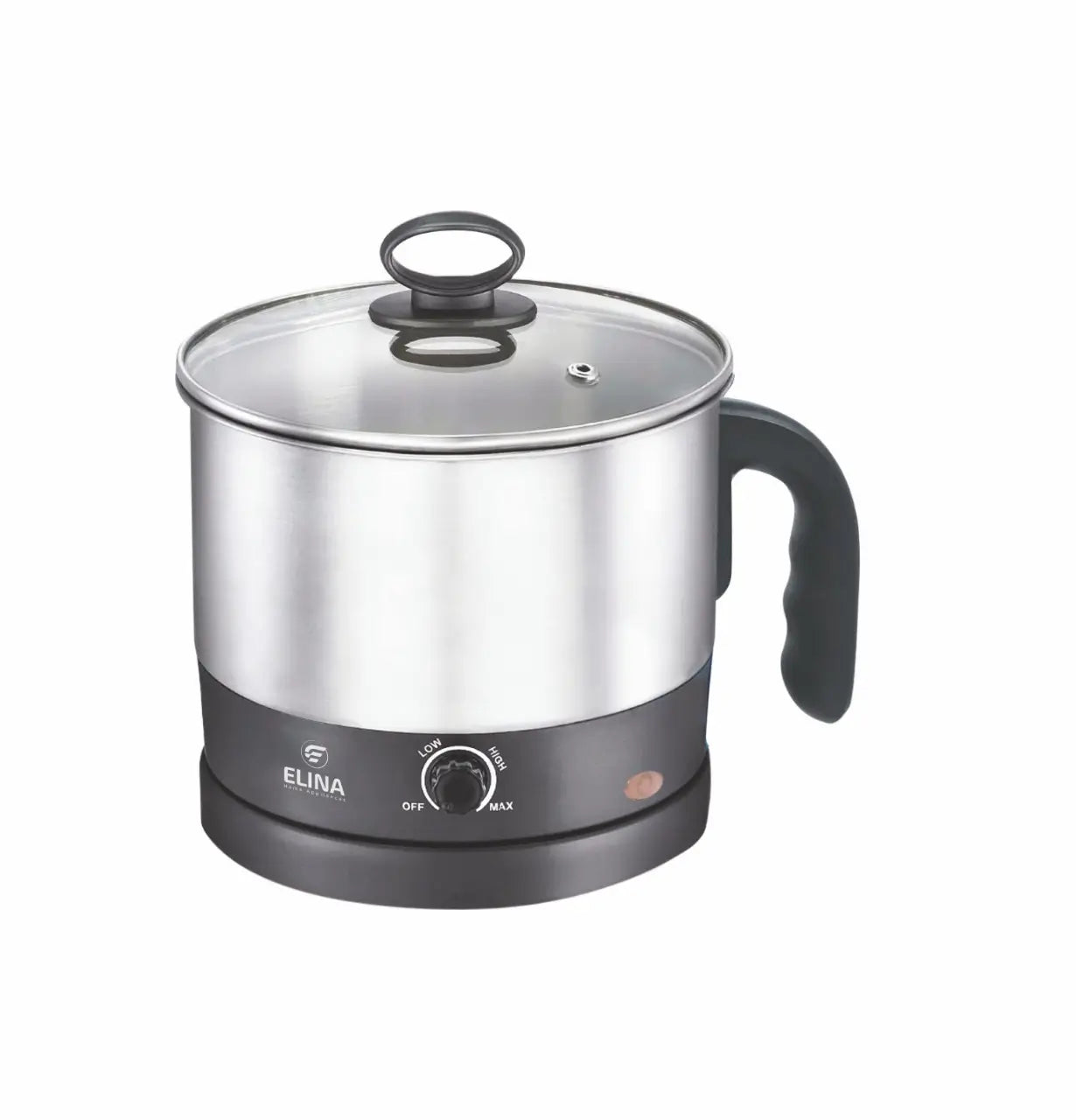 Elina 600W Multi Purpose Kettle, 1.5L, Silver