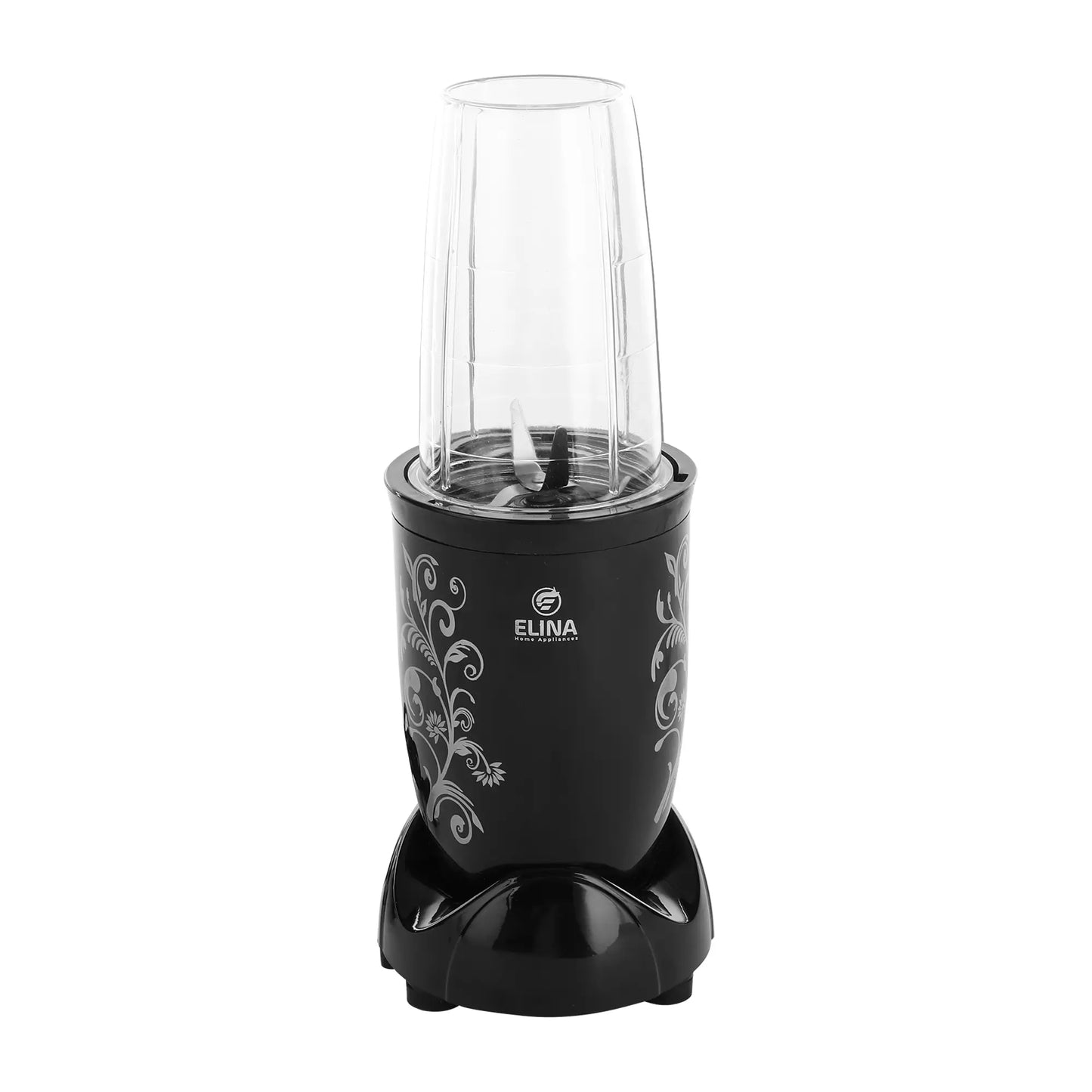Elina Nutri ACE Blender, 500W Copper Motor, 2 Jars, Black