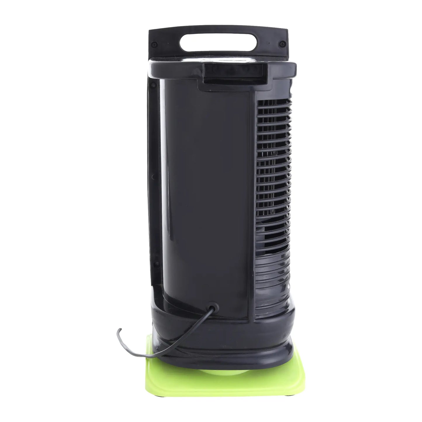 Elina High Speed Portable Tower Fan with 120° Wide Oscillation, Runs without Water, USB Charging Option, Green/Black